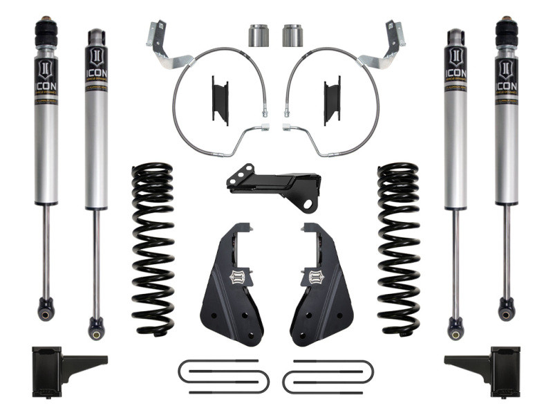 ICON 2023 Ford F-250/F-350 Super Duty 4WD Diesel 4.5in Lift Stage 1 Suspension System - K64541 Photo - Primary