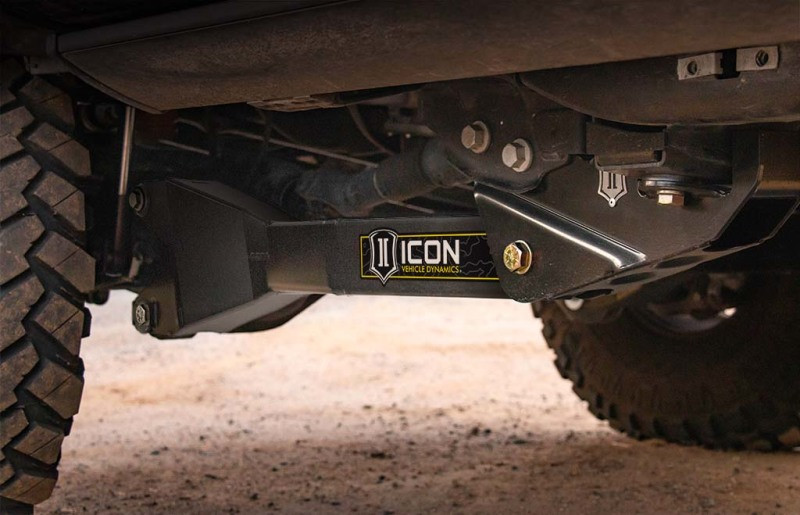 ICON 2017+ Ford F250/F350 7in Stage 4 Suspension System w/ Radius Arm - K67114R Photo - Mounted