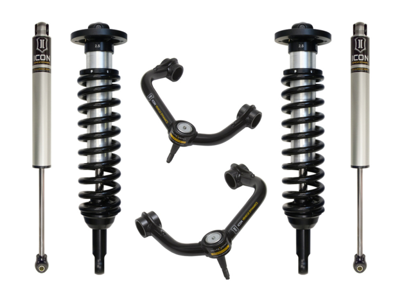 ICON 04-08 Ford F-150 4WD 0-2.63in Stage 2 Suspension System w/Tubular Uca - K93021T