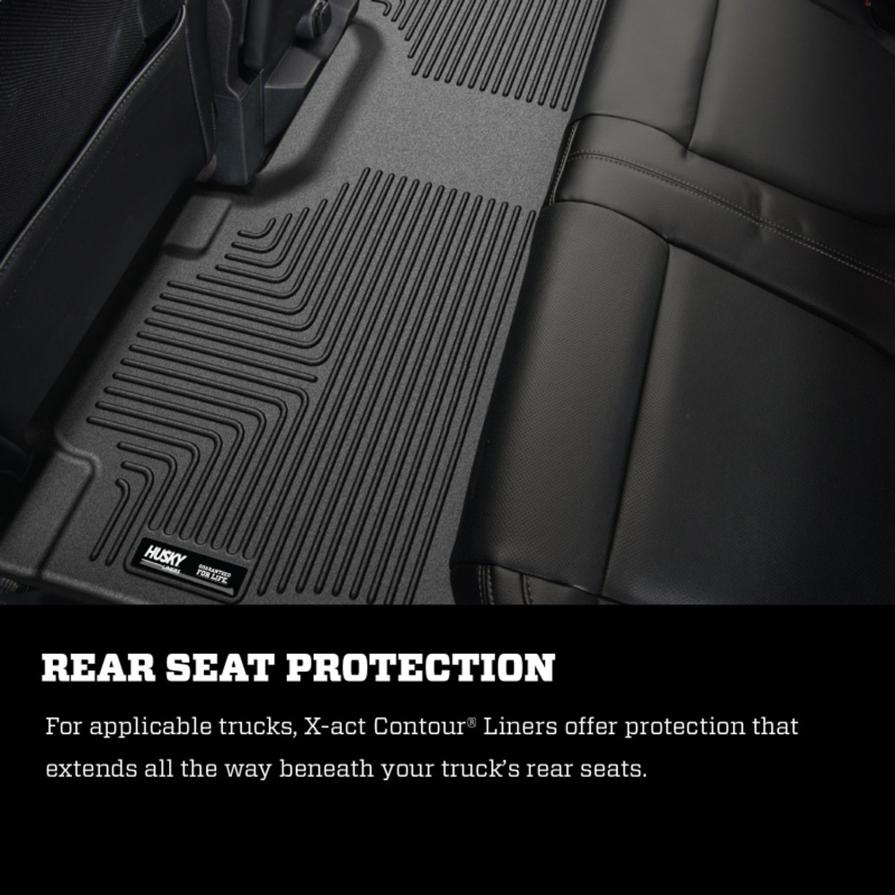 Husky Liners 17-22 Nissan Rogue Sport X-Act Contour Black Floor Liners - 54131