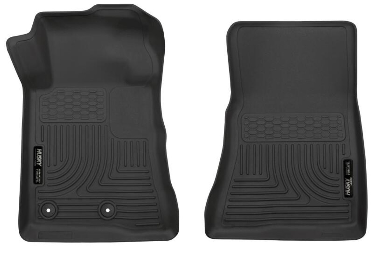 Husky Liners 15-22 Ford Mustang X-act Contour Series Front Floor Liners - Black - 55471