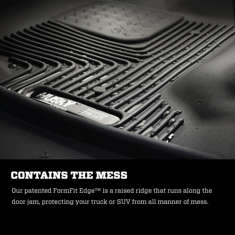Husky Liners 13-18 Ford C-Max / 13-19 Ford Escape X-act Contour Series Front Floor Liners - Black - 55731