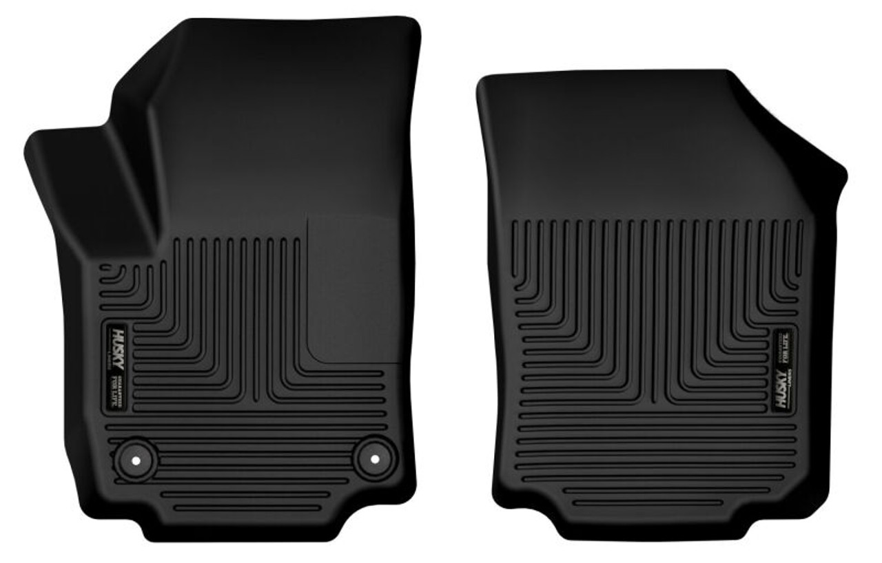 Husky Liners 18-24 Chevrolet Equinox/GMC Terrain X-Act Contour Black Front Floor Liners - 55911