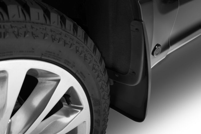 Husky Liners 2015-2017 Ford F-150 w/ OE Fender Flares Front and Rear Mud Guards - Black - 58456