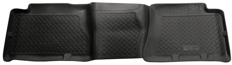 Husky Liners 04-06 Chevrolet Silverado/GMC Sierra HD Classic Style 2nd Row Black Floor Liners - 61461