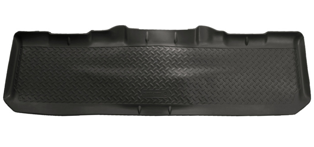 Husky Liners 99-07 Ford F-250-F-550 Super Duty Crew Cab Classic Style 2nd Row Black Floor Liners - 63811