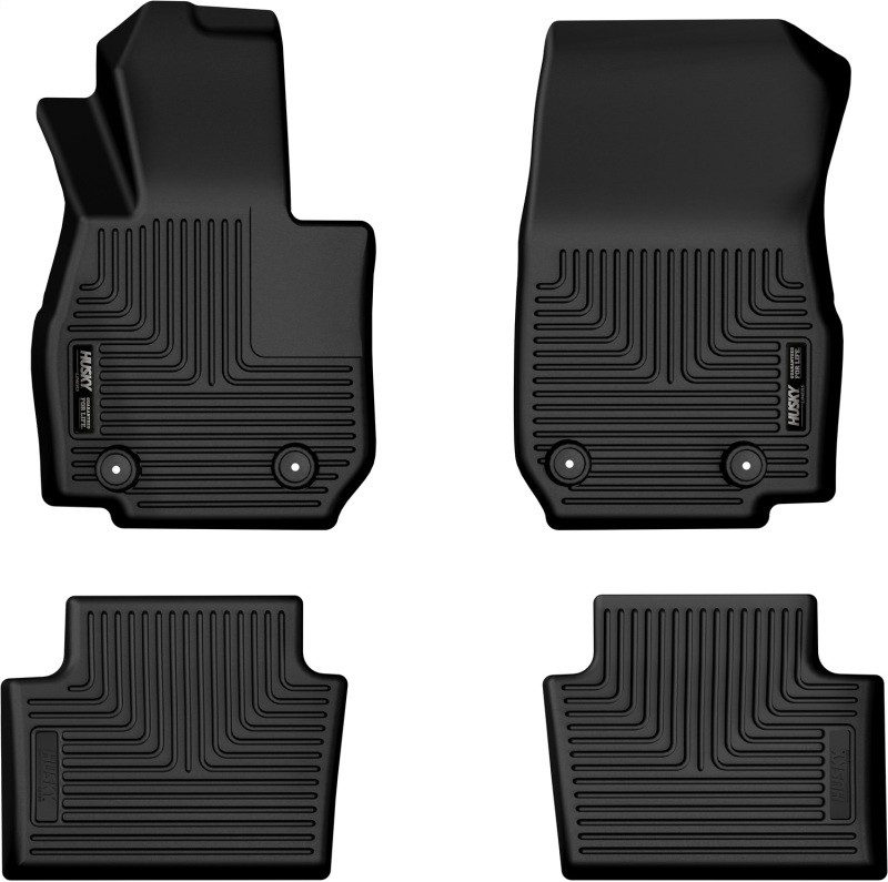 Husky Liners 20-25 Mazda CX-30 AWD Weatherbeater Front & 2nd Seat Floorliner (4pc Set) - Blk - 95981