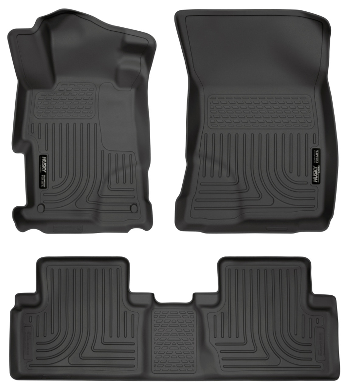Husky Liners 2012 Honda Civic WeatherBeater Combo Black Floor Liners - 98441