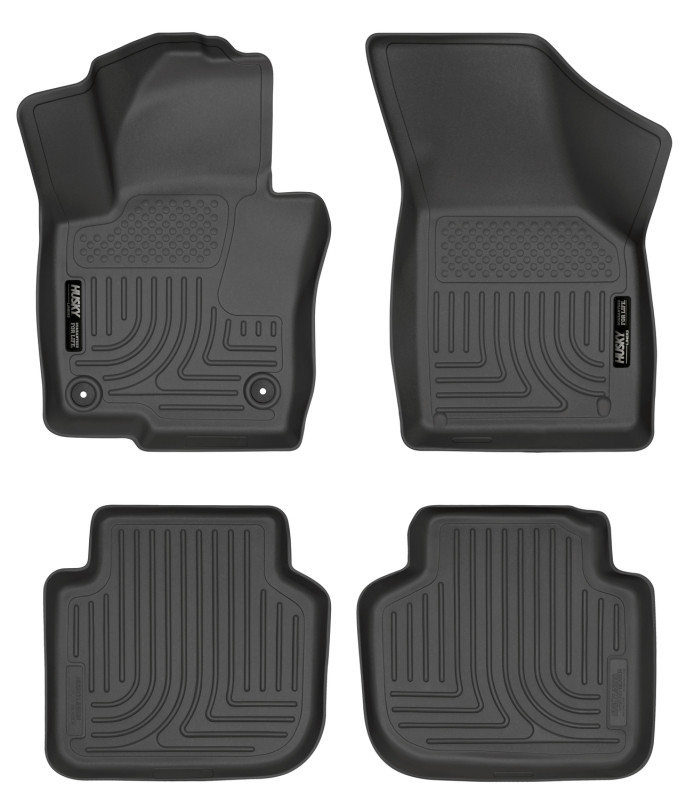 Husky Liners 2012 Volkswagen Passat WeatherBeater Combo Black Floor Liners - 98681
