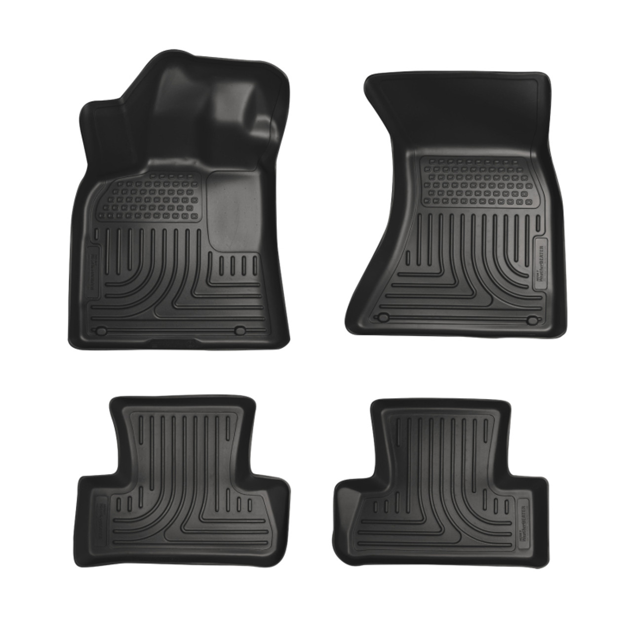 Husky Liners 10-11 Merceded GLK WeatherBeater Combo Black Floor Liners - 98821
