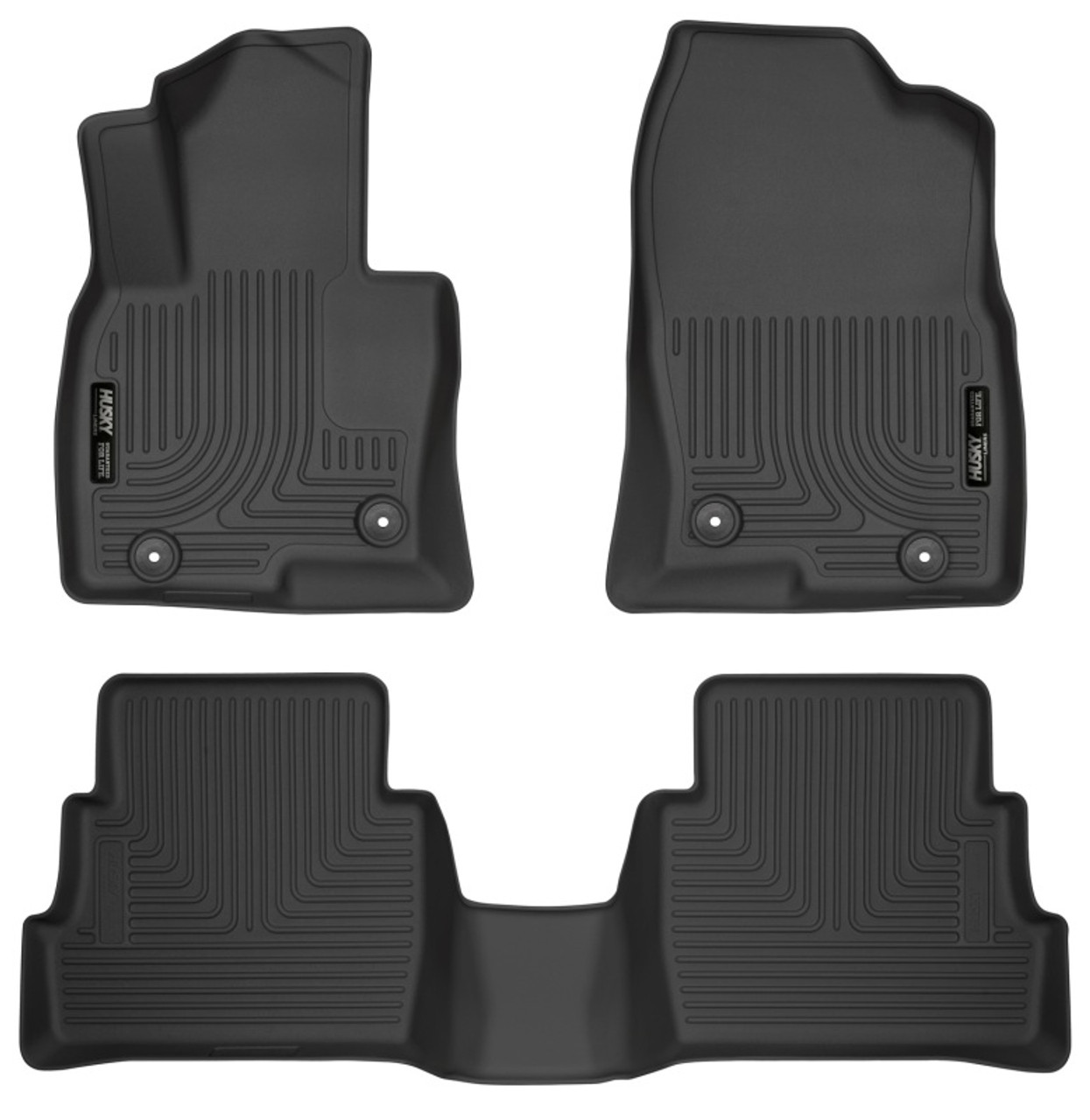 Husky Liners 14 Mazda 6 Touring/Grand Touring/Sport Weatherbeater Black Front & 2nd Seat Floor Liner - 99791