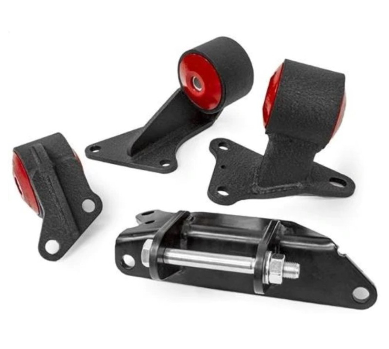 Innovative 86-89 Accord B-Series Black Steel Mounts 95A Bushings - 18950-95A