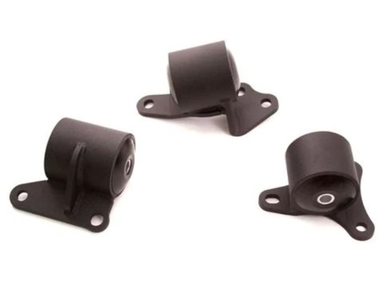 Innovative 92-96 Prelude F-Series/H-Series Black Steel Mounts 75A Bushings (Auto Chassis/Trans) - 29651-75A