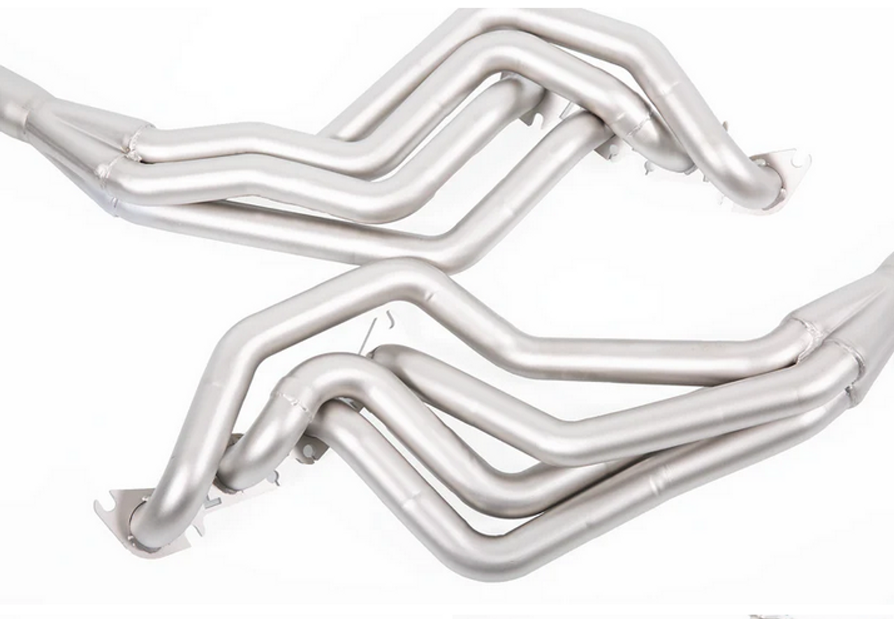 LTH 2" Long Tube Headers w. High Flow Cat Connection Pipes - 15-25 Mustang GT / GT350 (FDLH00064T)