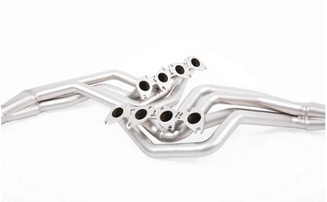 LTH 2" Long Tube Headers w. High Flow Cat Connection Pipes - 15-25 Mustang GT / GT350 (FDLH00064T)