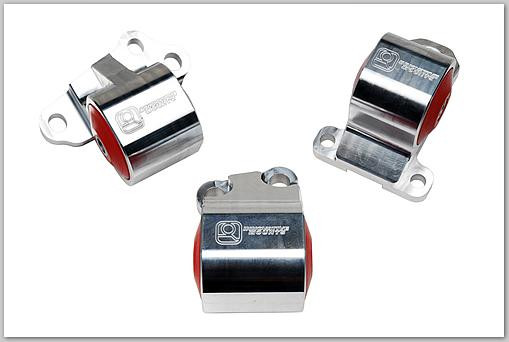 Innovative 92-95 Civic B/D Series Silver Aluminum Mounts 75A Bushings (2 Bolt) - B19550-75A Photo - Primary