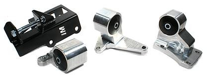 Innovative 92-95 Civic H-Series Silver Aluminum Mounts 75A Bushings - B29550-75A Photo - Primary