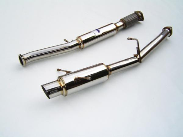 Invidia 02-07 WRX/STi 76mm N1 REGULAR Stainless Steel Tip Cat-back Exhaust - HS02SW1GTP Photo - Primary