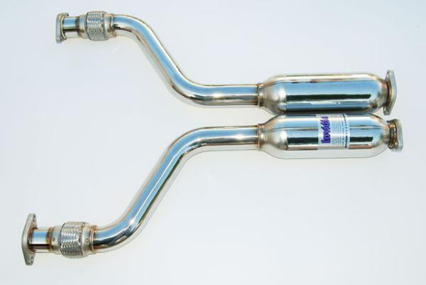 Invidia 03-08 Infiniti G35 Coupe Gemini Single Layer Titanium Tip Cat-back Exhaust - HS03IG3GIT Photo - Primary