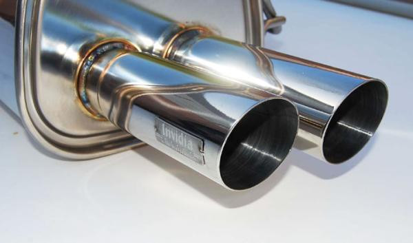 Invidia 05+ Subaru Legacy GT Stainless Steel Quad Tip Cat-back Exhaust - HS05SL1GT3 Photo - Primary