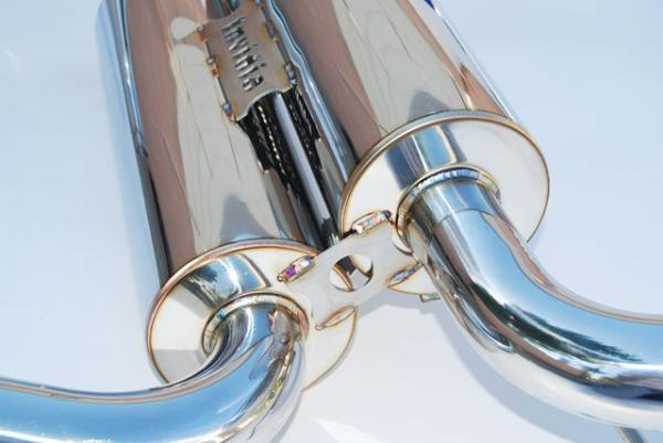 Invidia 09+ 370Z Gemini Single Layer Titanium Tip Cat-back Exhaust - HS09N7ZGIT Photo - Primary