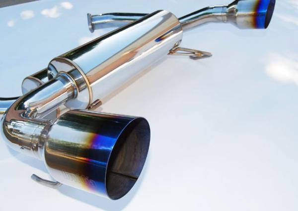 Invidia 09+ 370Z Gemini Single Layer Titanium Tip Cat-back Exhaust - HS09N7ZGIT Photo - Primary