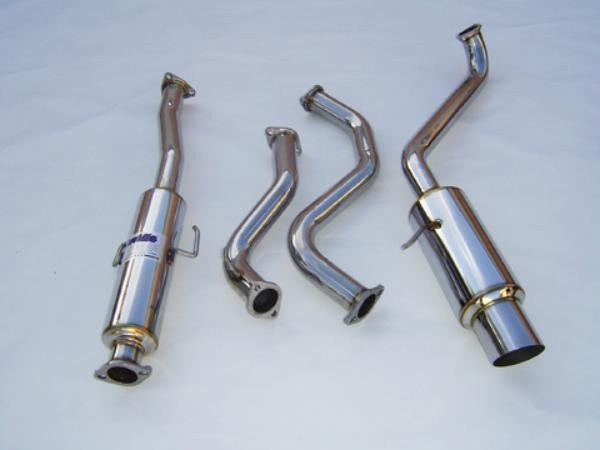 Invidia 88-91 CRX EF8 60mm (101mm tip) N1 Cat-back Exhaust - HS88HCXGTP Photo - Primary