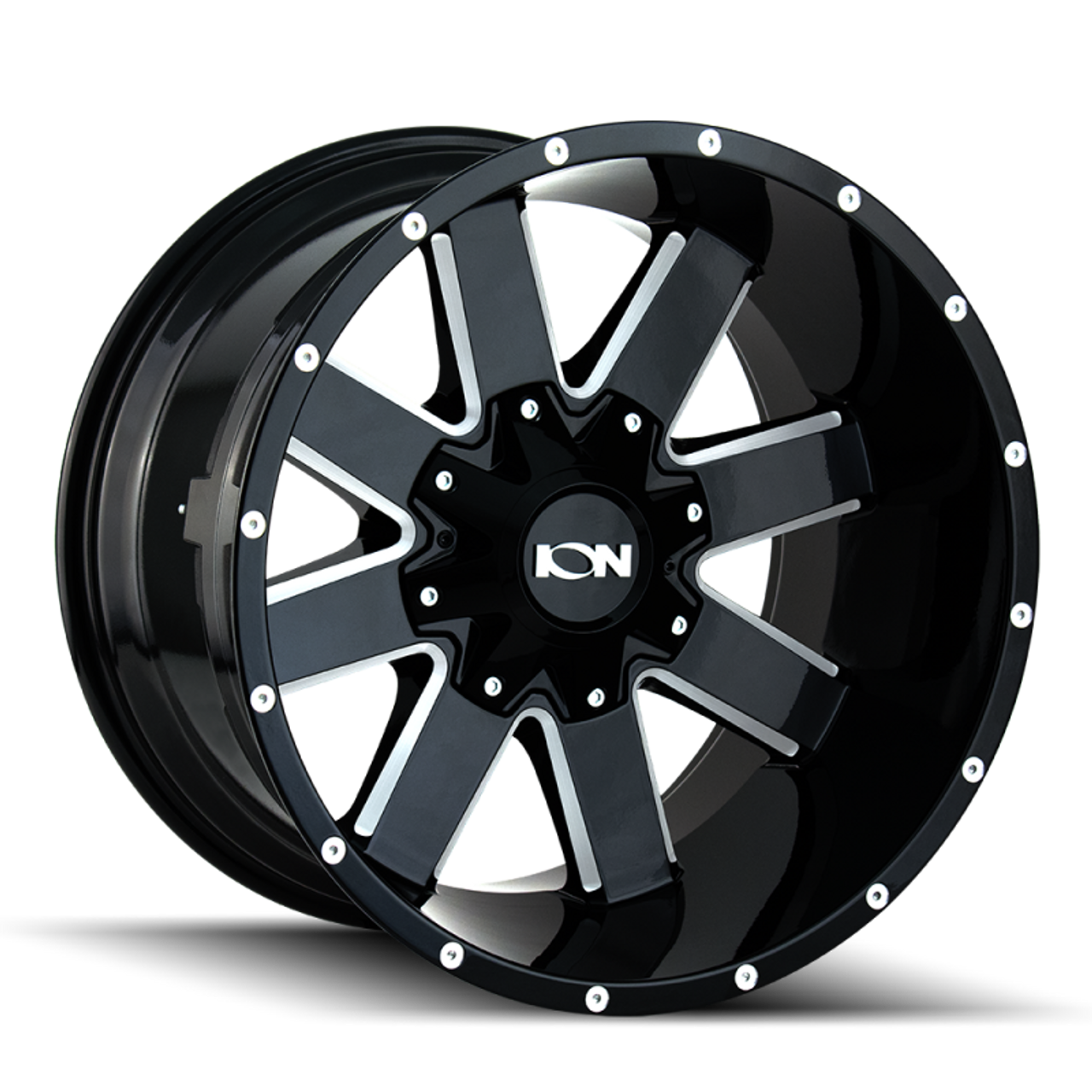 ION Type 141 20x9 / 5x150 BP / 0mm Offset / 110mm Hub Gloss Black Milled Wheel - 141-2997M