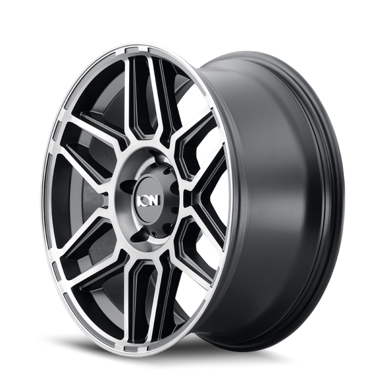 ION Type 146 20x9 / 6x135 BP / 0mm Offset / 87.1mm Hub Matte Black W/Machined Dart Tint Wheel - 146-2936TM