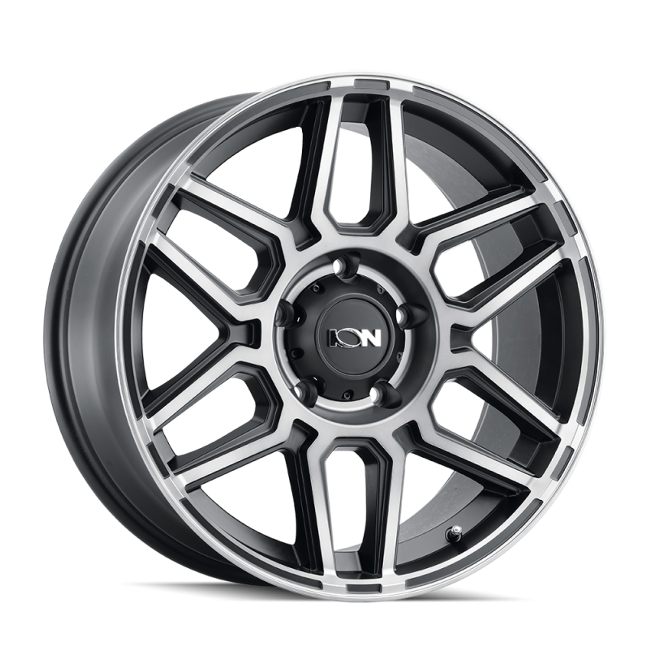 ION Type 146 20x9 / 6x135 BP / 0mm Offset / 87.1mm Hub Matte Black W/Machined Dart Tint Wheel - 146-2936TM
