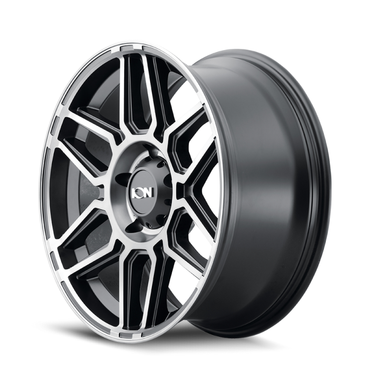 ION Type 146 20x9 / 6x139.7 BP / 0mm Offset / 106mm Hub Matte Black W/Machined Dart Tint Wheel - 146-2983TM