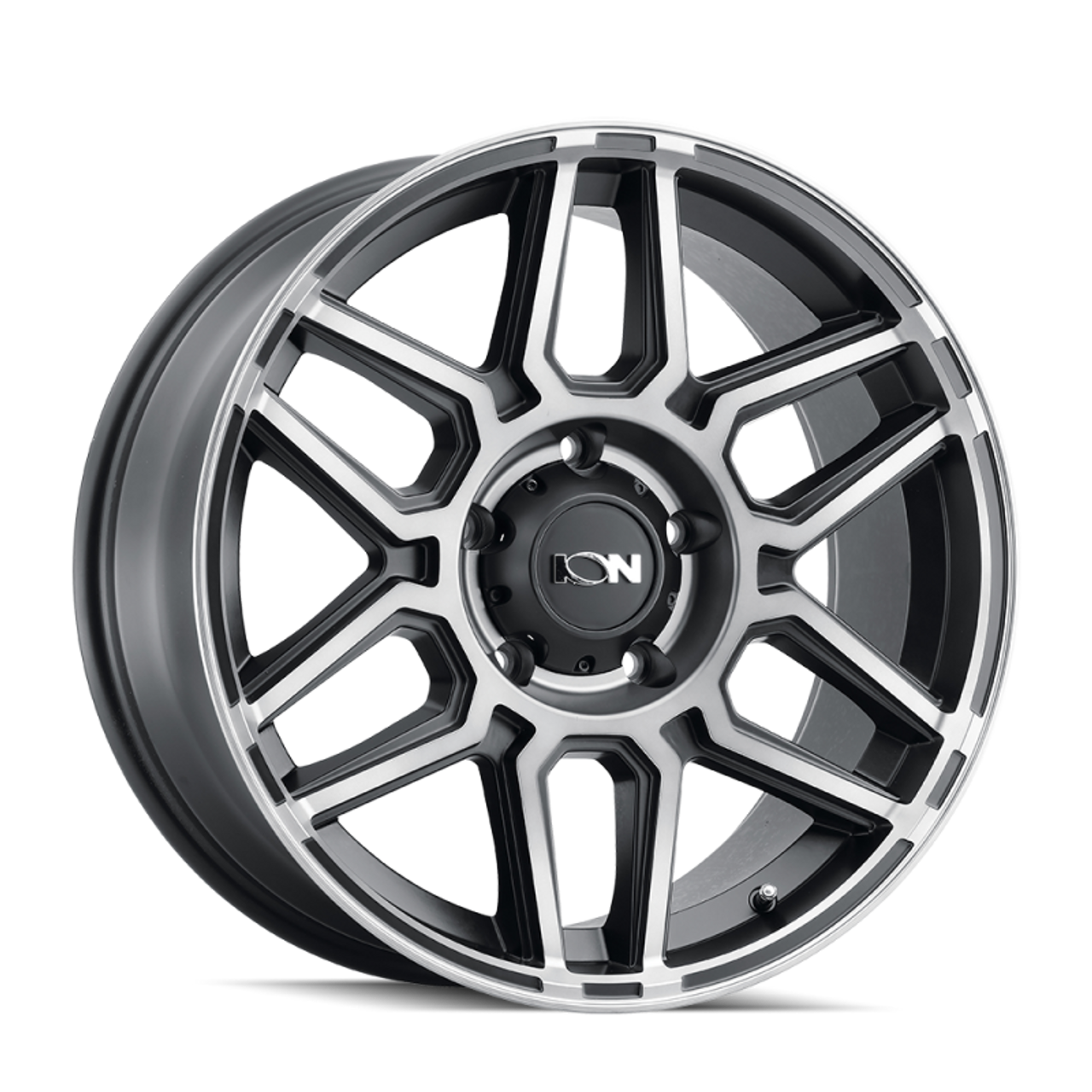 ION Type 146 20x9 / 6x139.7 BP / 0mm Offset / 106mm Hub Matte Black W/Machined Dart Tint Wheel - 146-2983TM