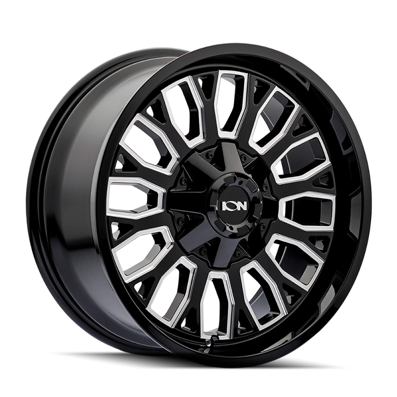 ION Type 152 20x9 / 6x139.7 BP / 0mm Offset / 106mm Hub Black/Milled Wheel - 152-2937M Photo - Primary