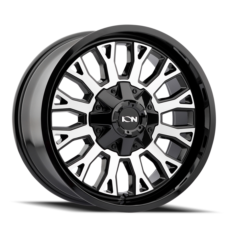 ION Type 152 20x9 / 8x165.1 BP / 0mm Offset / 125.2mm Hub Black/Machined Wheel - 152-2981BM Photo - Primary