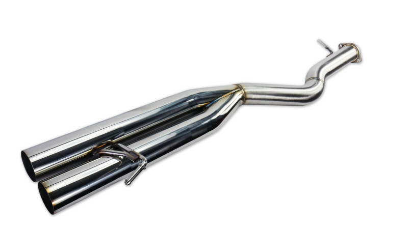 ISR Performance EP (Straight Pipes) Dual Tip Exhaust - 05-06 Infiniti G35 Sedan - IS-EPDUAL-G35SDN