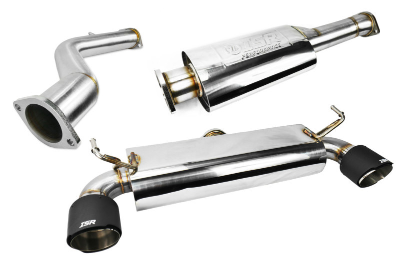ISR Performance OMS Spec Carbon Tip Exhaust - Nissan 350Z - IS-OMS-350Z-CT