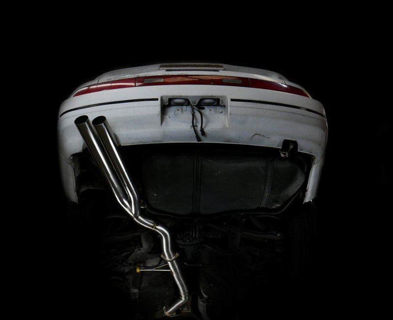 ISR Performance Series II - EP Dual Rear Section Only - 89-94 Nissan 240sx (S13) - IS-S2RO-EPD-S13