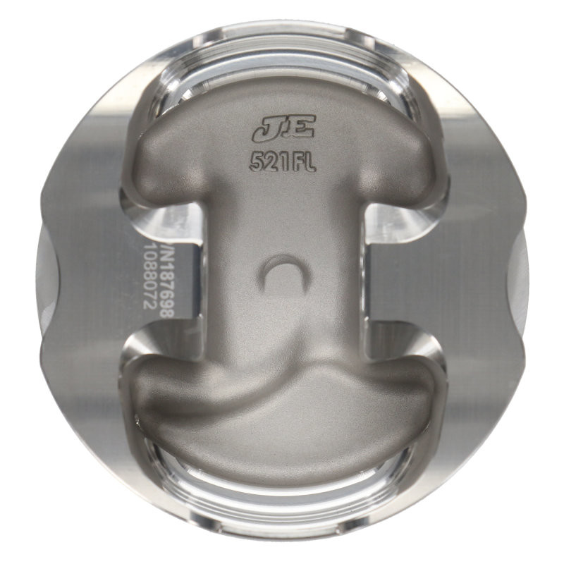 JE Pistons 350 SBC STD FLAT TOP Set of 8 Pistons - 187698