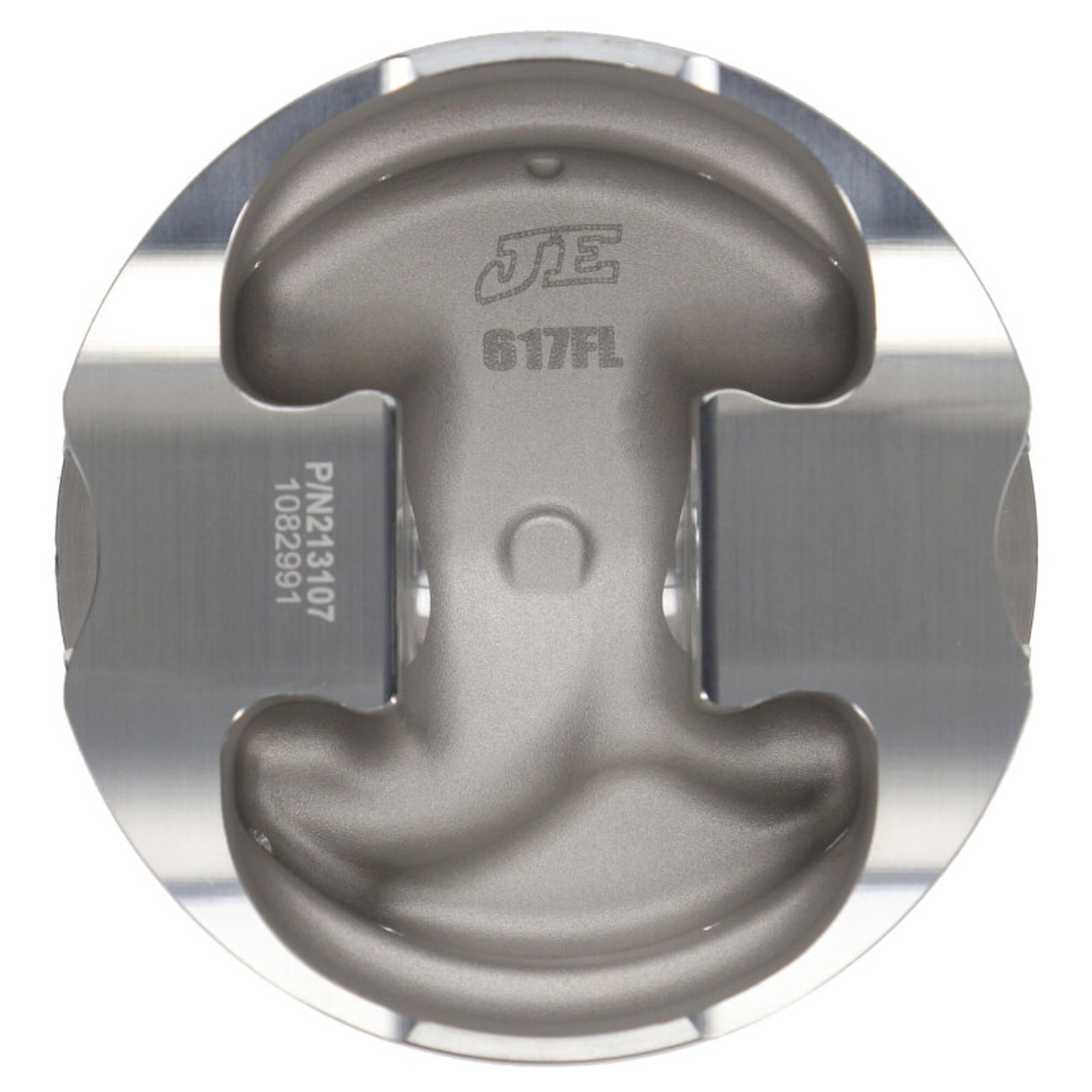 JE Pistons Chevrolet Small Block Left Piston 4.155in Bore 1.062in CH 3.30 CC Dome - Single - 213112L