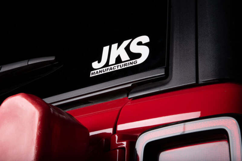 JKS Manufacturing 2.5x5 Diecut Decal - White - JKS11540