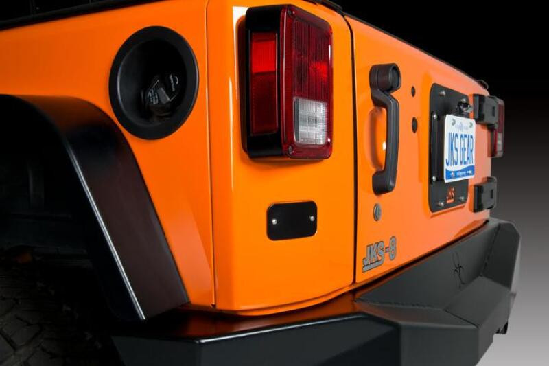 JKS Manufacturing 07-16 Jeep Wrangler JK License Plate Relocation Kit - JKS8210