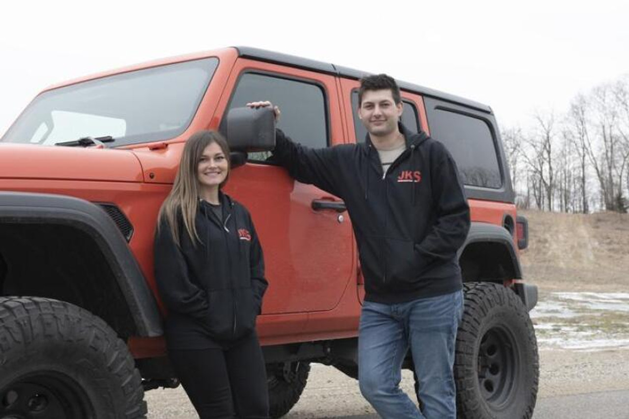 JKS Manufacturing Zippered Black Hoodie - XL - JKSAPP140BLKXL