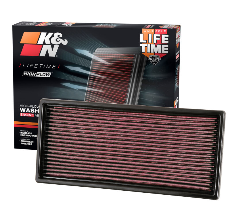 K&N 97-96 Ford 4.9L/5.0L / 87-97 5.8L/7.5L Drop In Air Filter - 33-2023