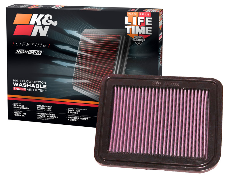 K&N Mitsubishi Endeavor/06 Eclipse/04-5 Galant Drop In Air Filter - 33-2285