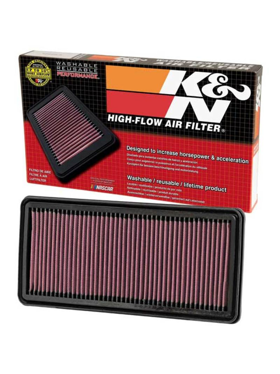 K&N Replacement Air Filter ACURA TL 04-06, RL 05-08; HONDA ACCORD HYBRID 05-07 - 33-2299