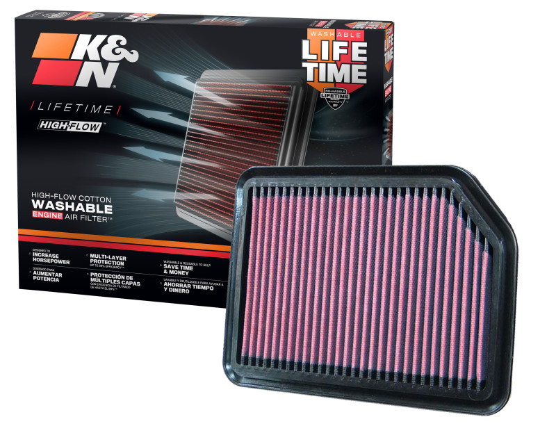 K&N 05-10 Suzuki Grand Vitara Drop In Air Filter - 33-2361
