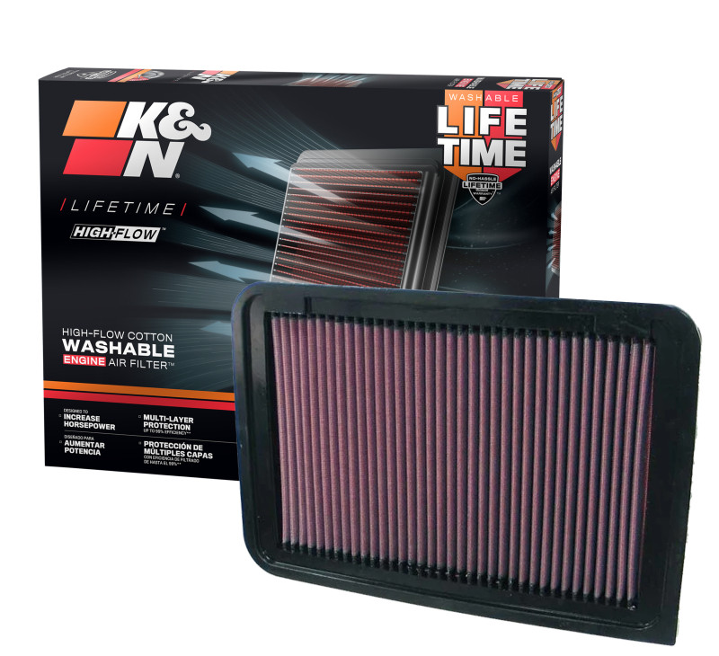 K&N 07-10 Toyota Camry Drop In Air Filter - 33-2370