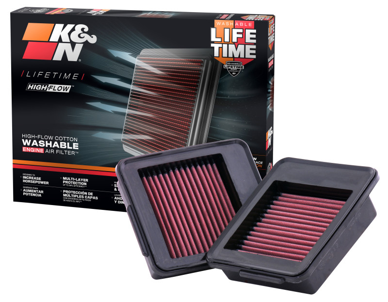 K&N 09+ Nissan GTR Drop In Air Filter - 33-2413