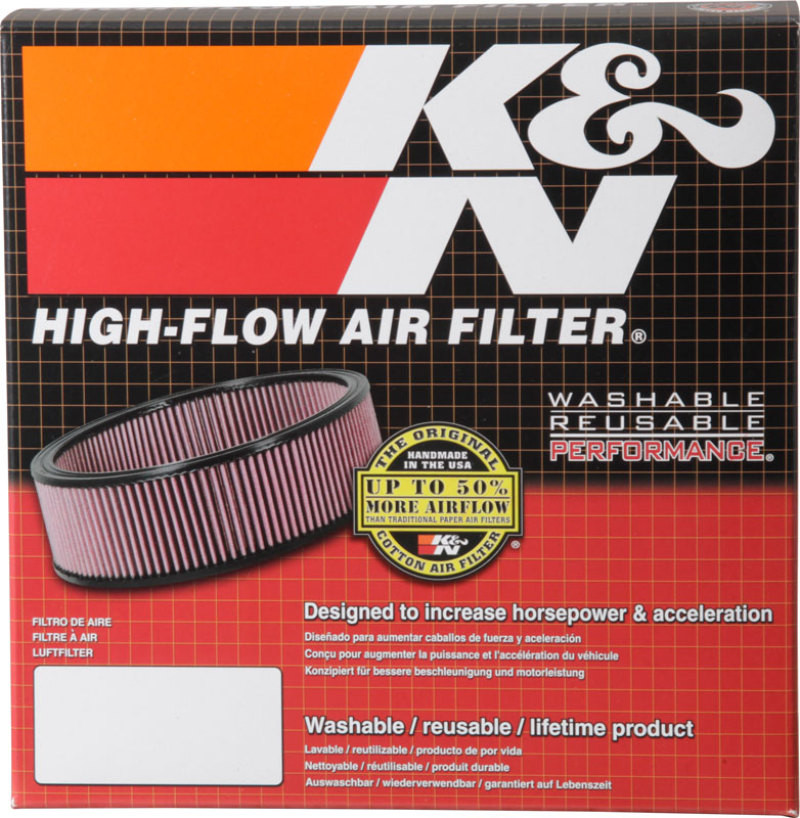 K&N 09+ Nissan GTR Drop In Air Filter - 33-2413