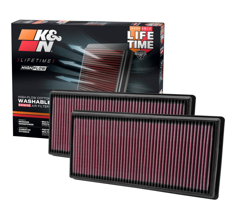 K&N Replacement Air Filter 09-13 Land Rover Range Rover / 10-13 LR4 / 10-13 Discovery - 33-2446